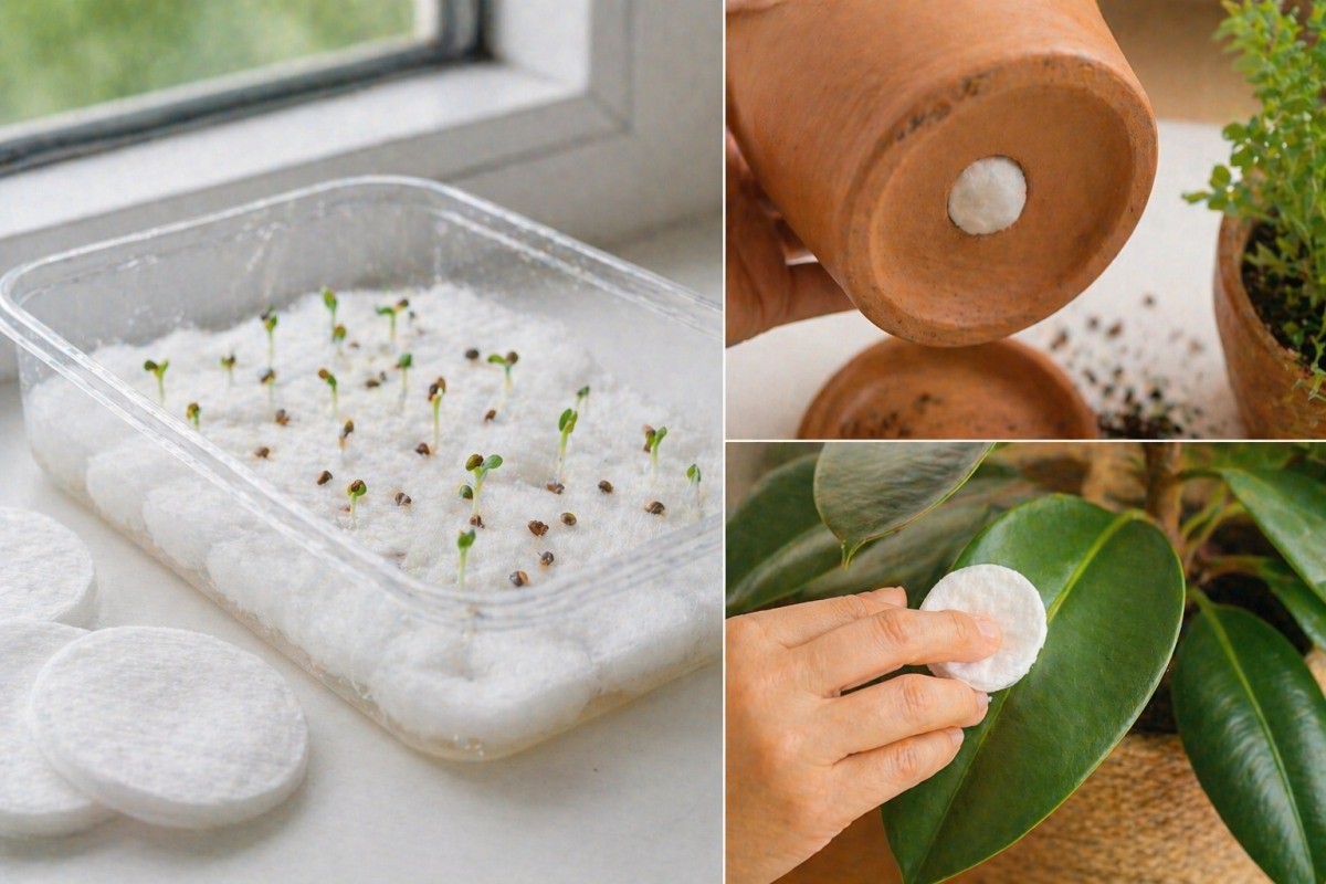 화장솜을 활용한 모습 / 기사 내용을 바탕으로 제작한 AI 이미지