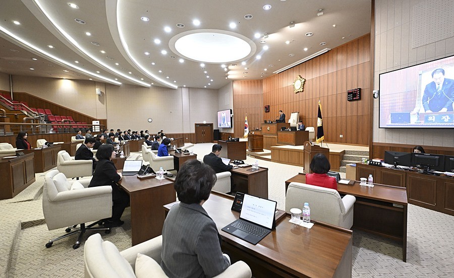 의정부시의회 본회의장