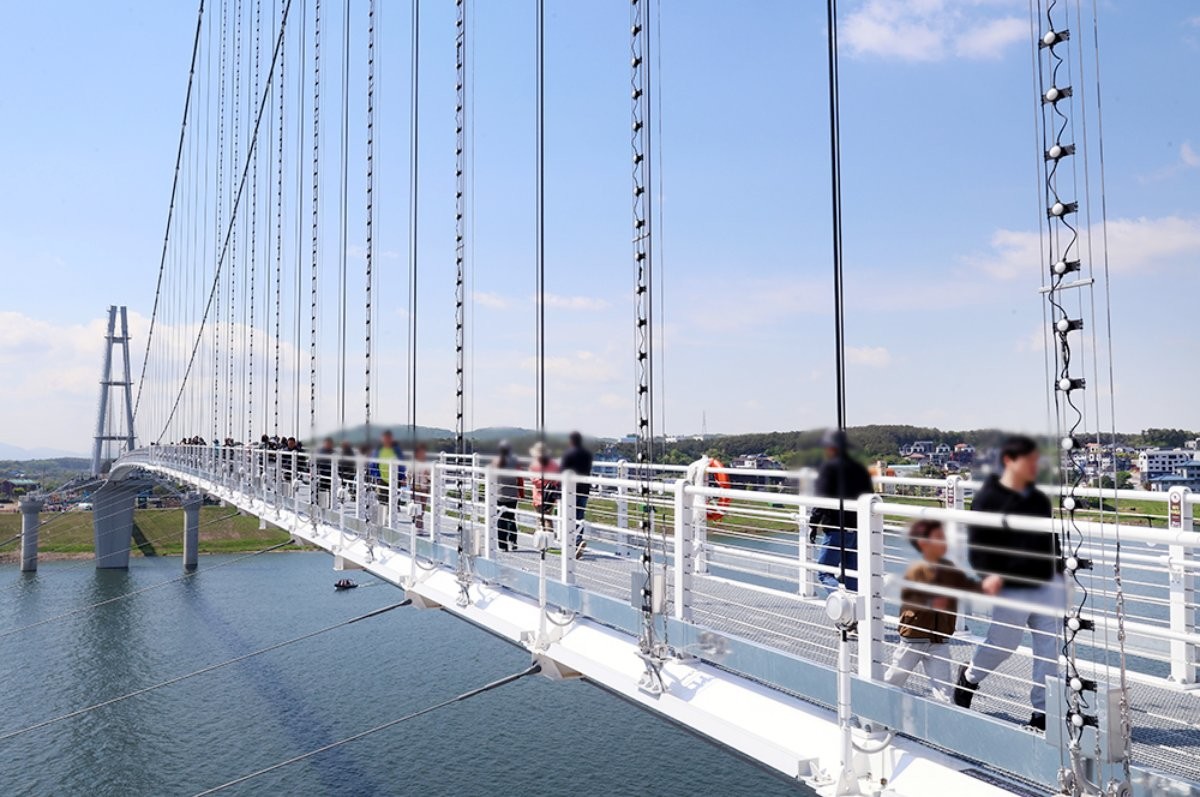 여주 남한강 출렁다리 / 여주시 제공-뉴스1