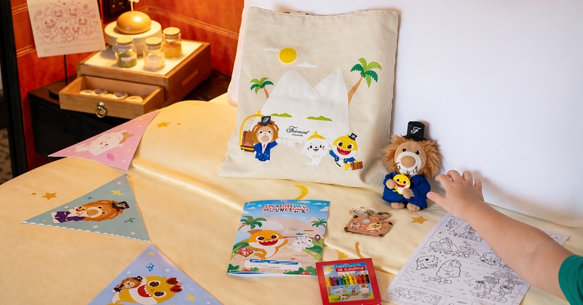 숙박 넘어 체험으로… 싱가포르 5성급 호텔에 상륙한 '아기상어' 테마룸