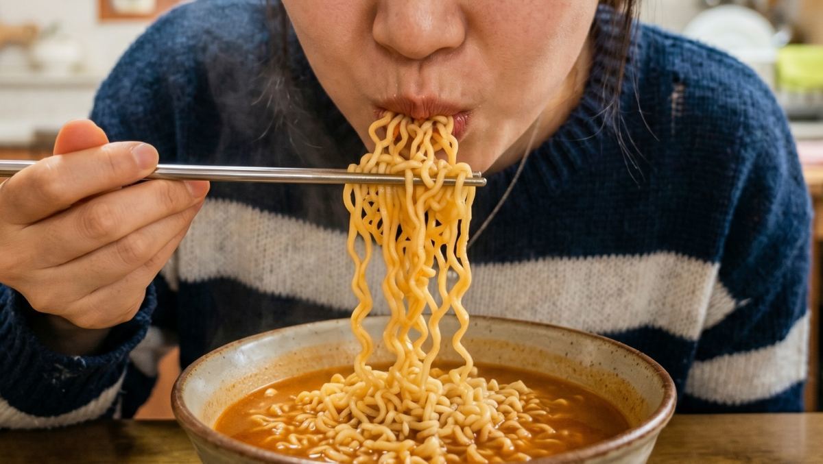 라면에 집에 있는 '이것' 한 줌 넣었더니…감칠맛이 차원이 달라졌네요