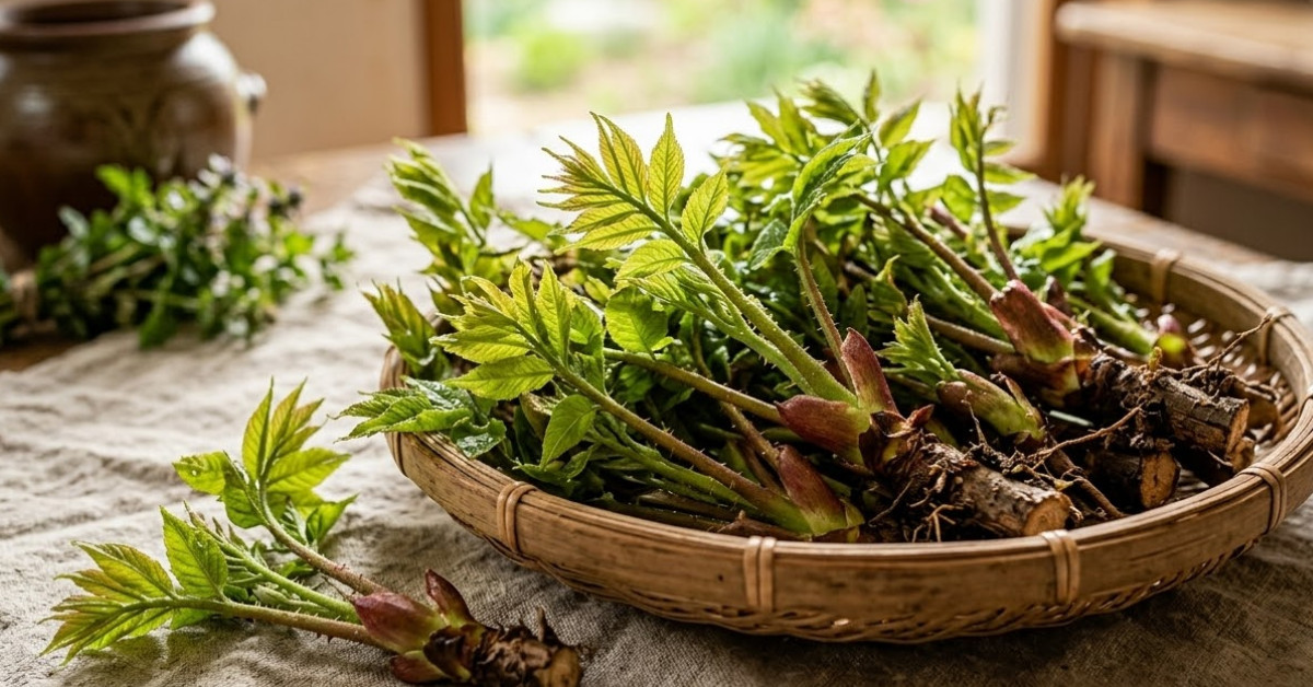 두릅. 단순 자료 사진. 기사 이해를 돕기 위해 AI로 제작한 이미지.