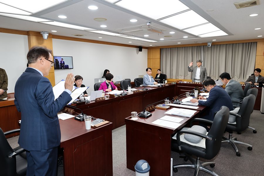 [지방의회]구미시의회 인사청문특위, 구미전자정보기술원장 후보자 인사청문회 실시 