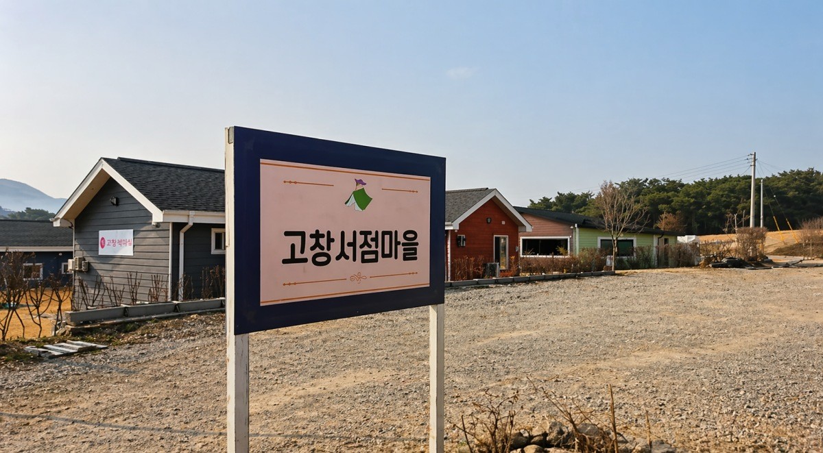 고창 서점마을. / 고창군 공식 블로그, AI