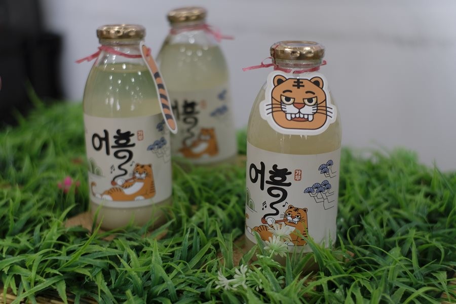 최근 출시된 가무 어흥 막걸리.  / 대구 동구 제공