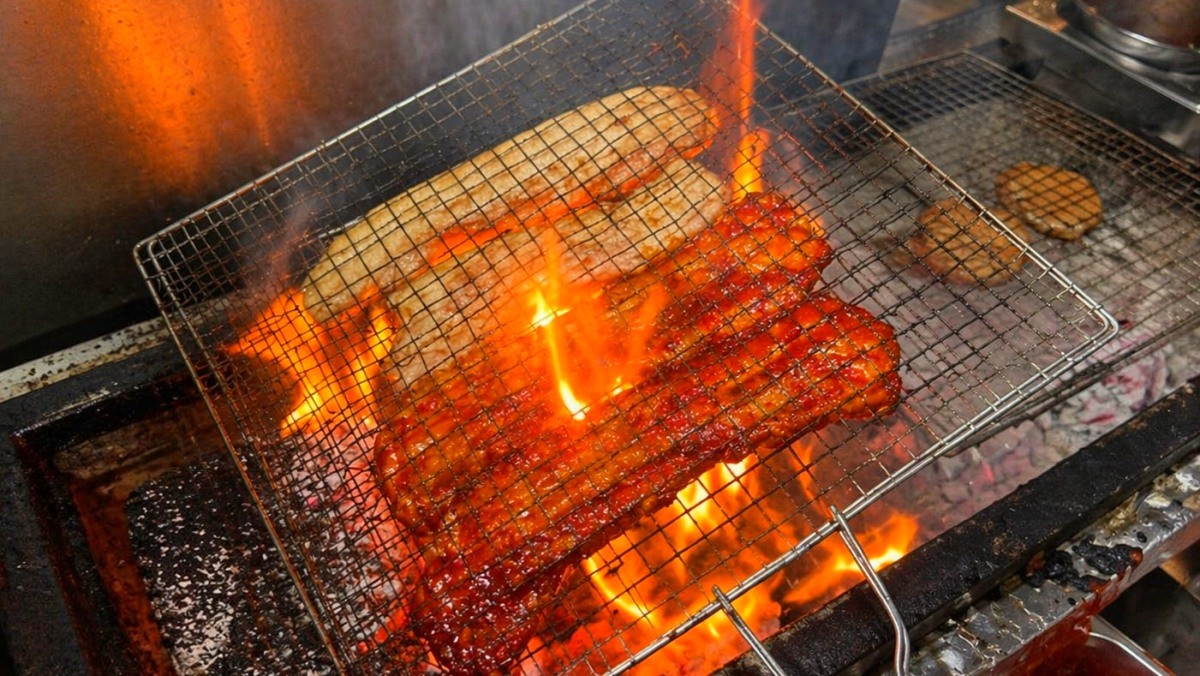 부부농장 식당 메뉴를 토대로 ai툴 활용해 제작한 이미지.