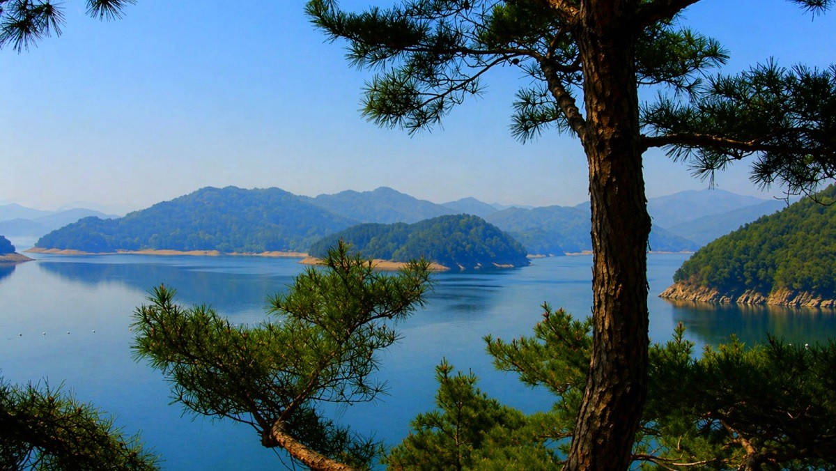 청남대. 기사 내용 토대로 AI툴 활용해 제작한 자료사진.