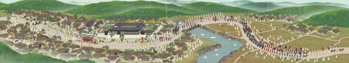 미디어아트 이순신 반차도 원화 ‘여혼종정도(旅魂終靜圖)’ / 아산시