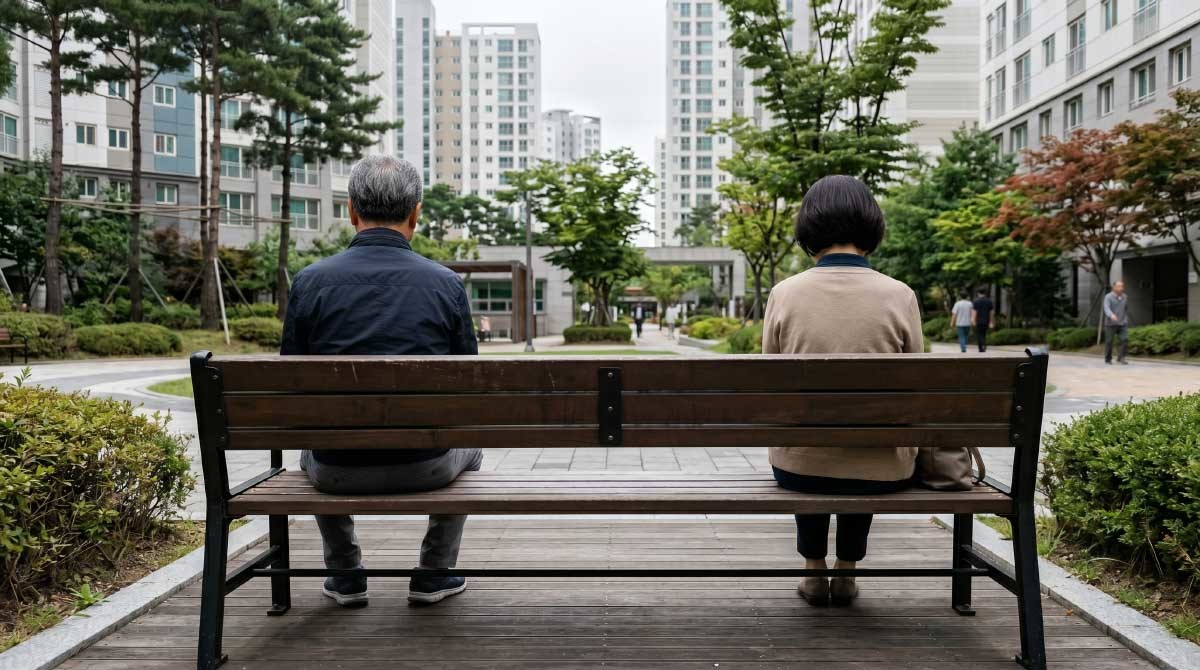 사이가 멀어진 부부의 모습. / 위키트리