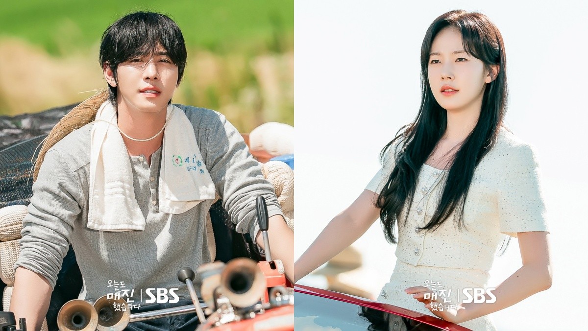 매튜 리 역을 맡은 안효섭과 담예진 역을 맡은 채원빈 / SBS