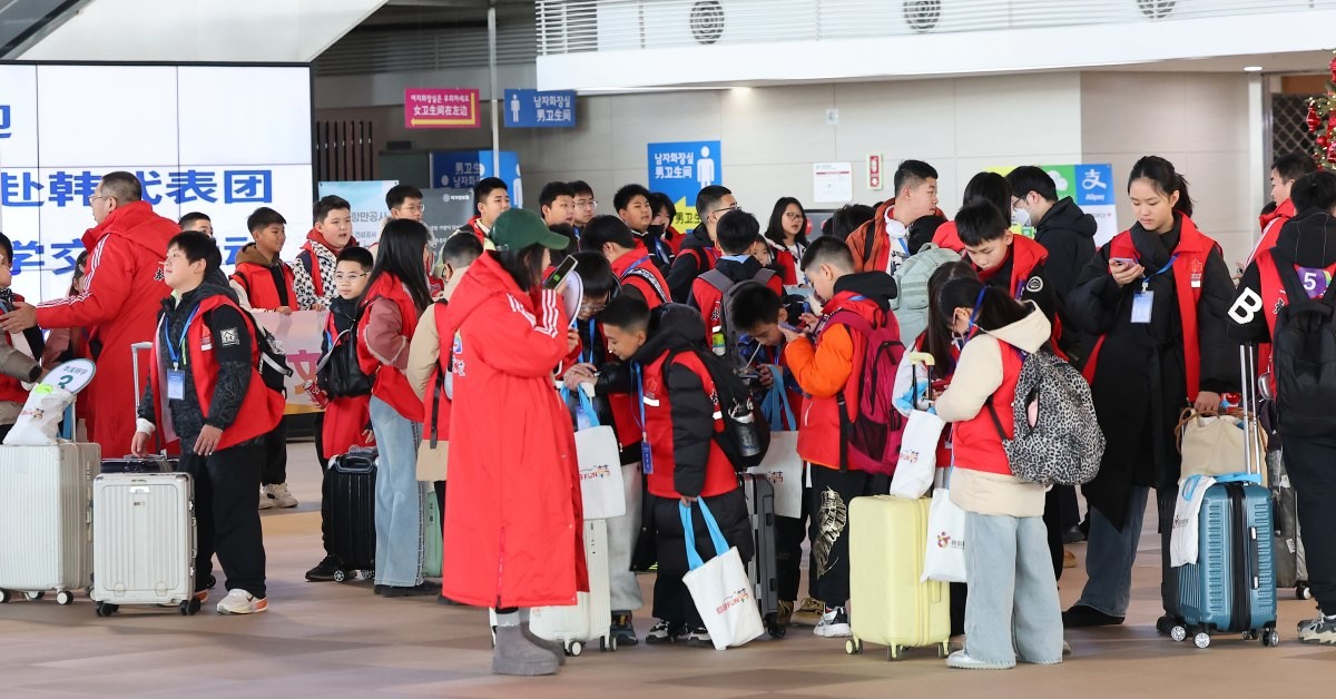 한국 찾은 중국 학생 단체 관광객들. 기사와는 무관. / 연합뉴스