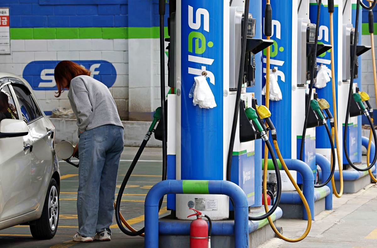 셀프 주유소 풍경. 단순 자료사진. / 뉴스1