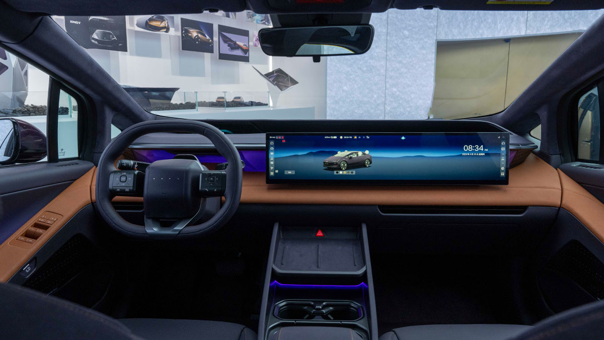 아이오닉 V의 실내. / 현대자동차