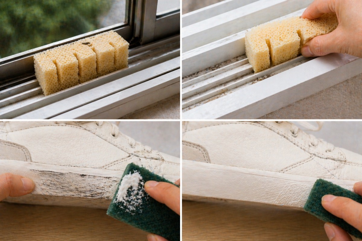 수세미를 활용하는 모습 / 기사 내용을 바탕으로 제작한 AI 이미지