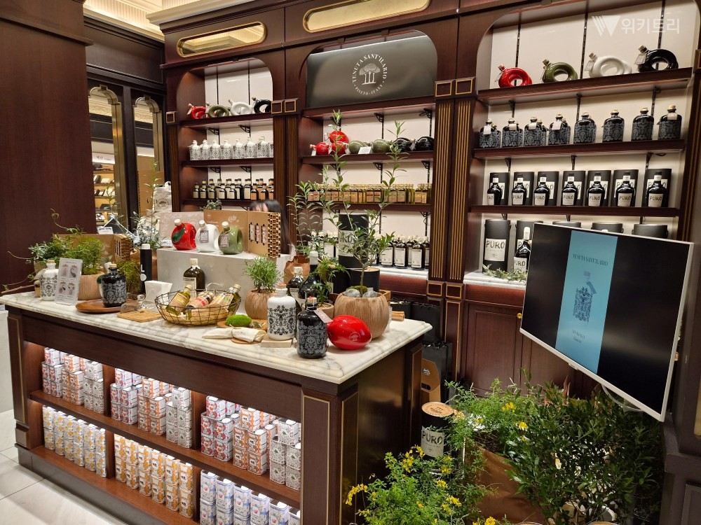 테누타 산틸라리오 팝업스토어 전경. / 위키트리