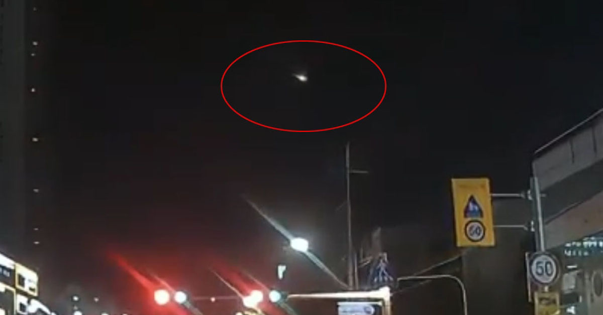 “어젯밤 인천서 불타는 미확인 물체 추락” 목격담 잇따라