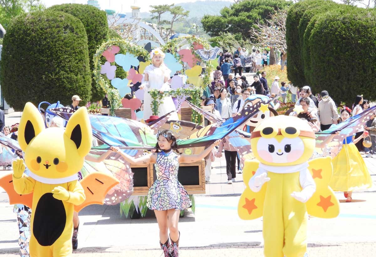 함평 나비대축제 나비 판타지아 퍼레이드. / 뉴스1
