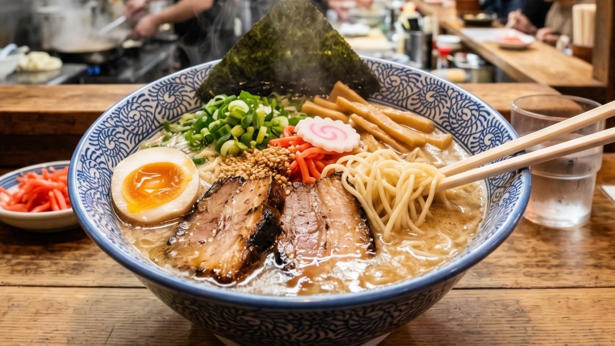 진한 국물맛이 일품…문래동 '맛집 베스트'로 꼽힌 일본 라멘 가게는 (생방송 투데이)