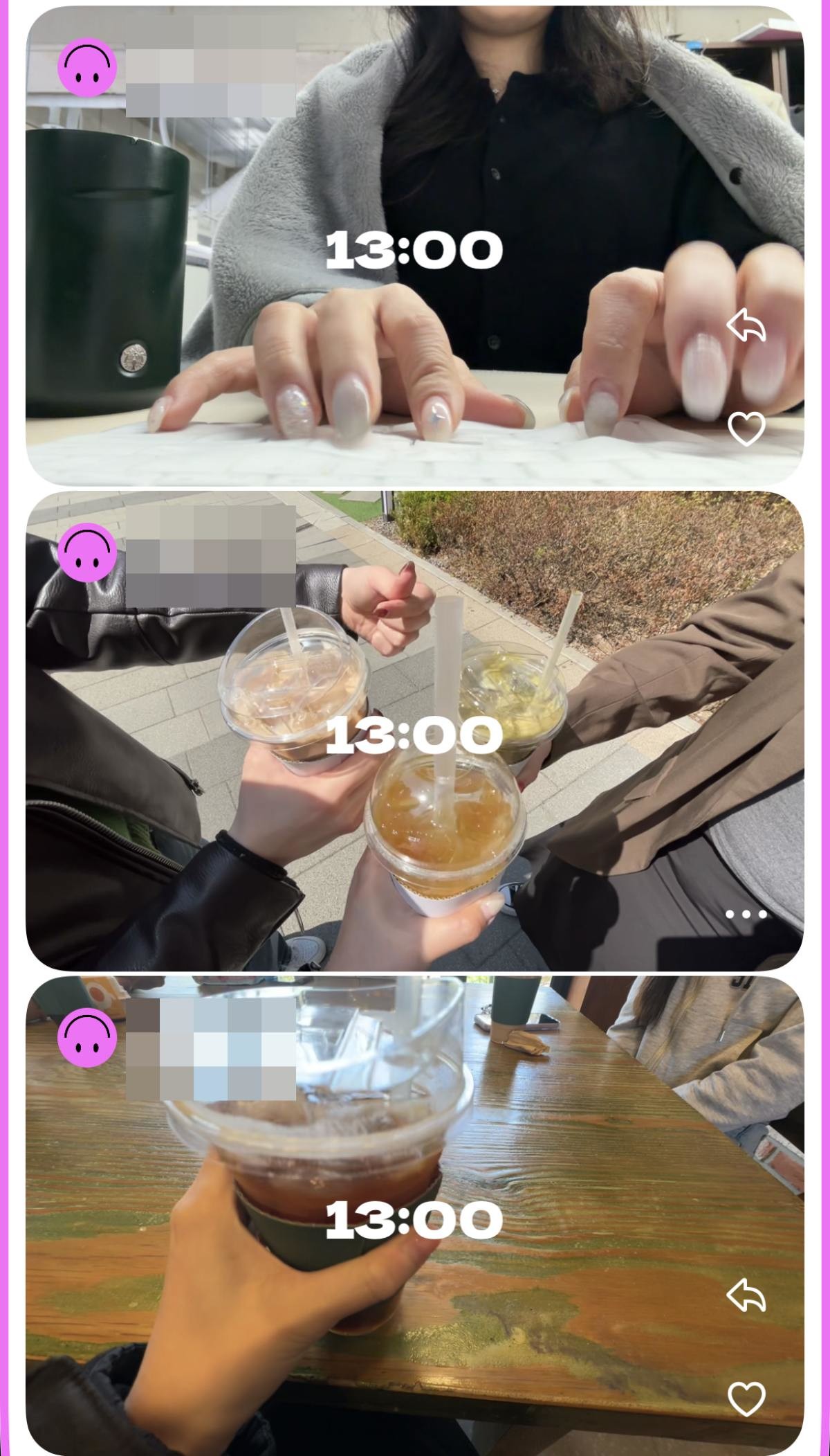 셋로그를 통해 친구들과 일상을 공유하는 2030세대  / 위키트리