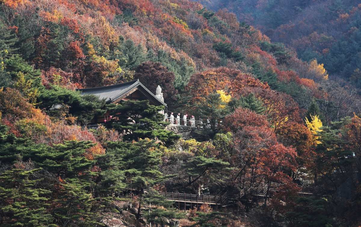 감악산 범륜사 / 연합뉴스