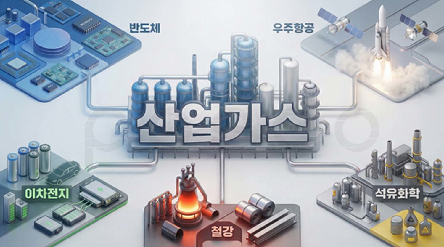 산업가스 벨류체인 맵 / 포스코 제공