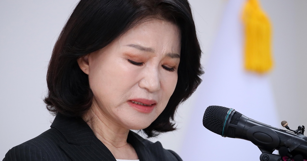 대구시장 불출마 선언한 이진숙, 뜻밖의 지역구를 입에 올렸다