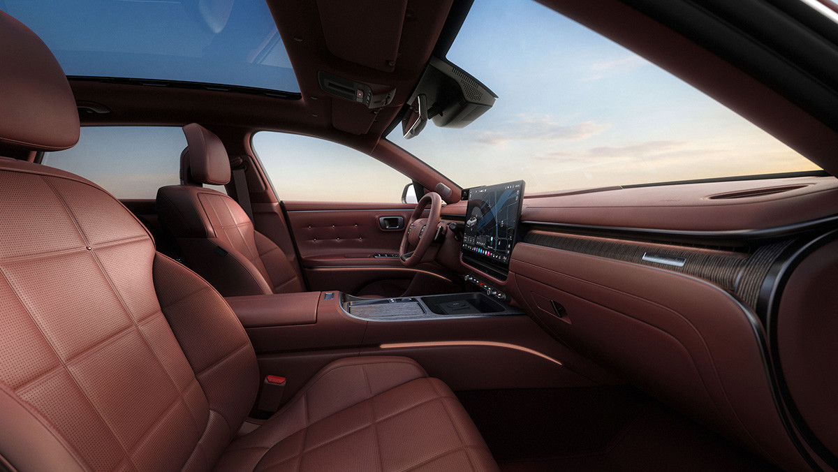 더 뉴 그랜저의 실내. / 현대자동차