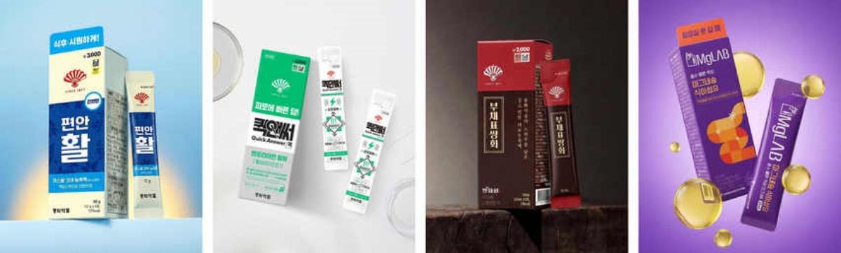 동화약품이 출시한 다이소용 신제품 모음 이미지. / 동화약품