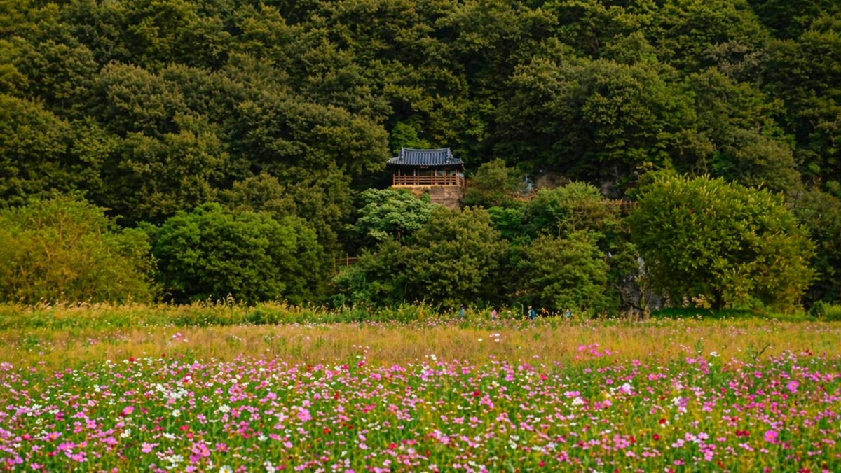 악양루. / 함안군 공식 블로그, AI