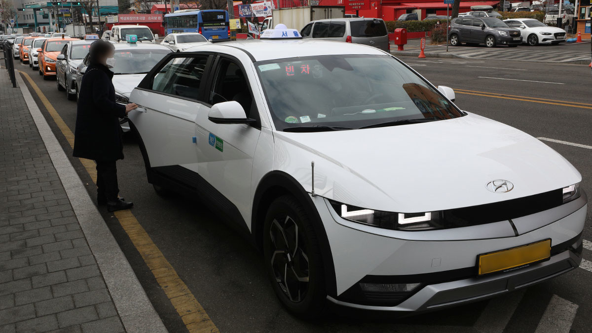 아이오닉 5 택시. / 뉴스1