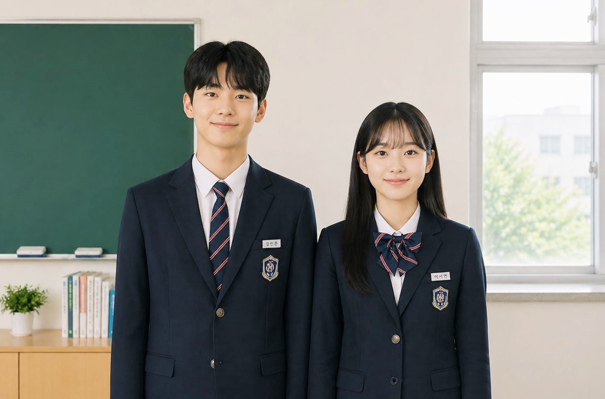 기사 이해를 돕기 위해 AI를 활용해 제작한 자료 사진. 실제 모습과 다소 차이가 있을 수 있음. 교육부가 28일 발표한 '2025년 학생 건강검사 표본통계 결과'에 따르면 남학생의 경우 초1은 122.4cm, 초4는 140.4cm, 중1은 161.4cm, 고1은 173.0cm로 나타났다. 여학생은 초1은 120.8cm, 초4는 139.9cm, 중1은 157.4cm, 고1은 161.3cm를 기록했다. 학년별 남·여학생 평균 키는 모두 이전 연도와 유사했다.