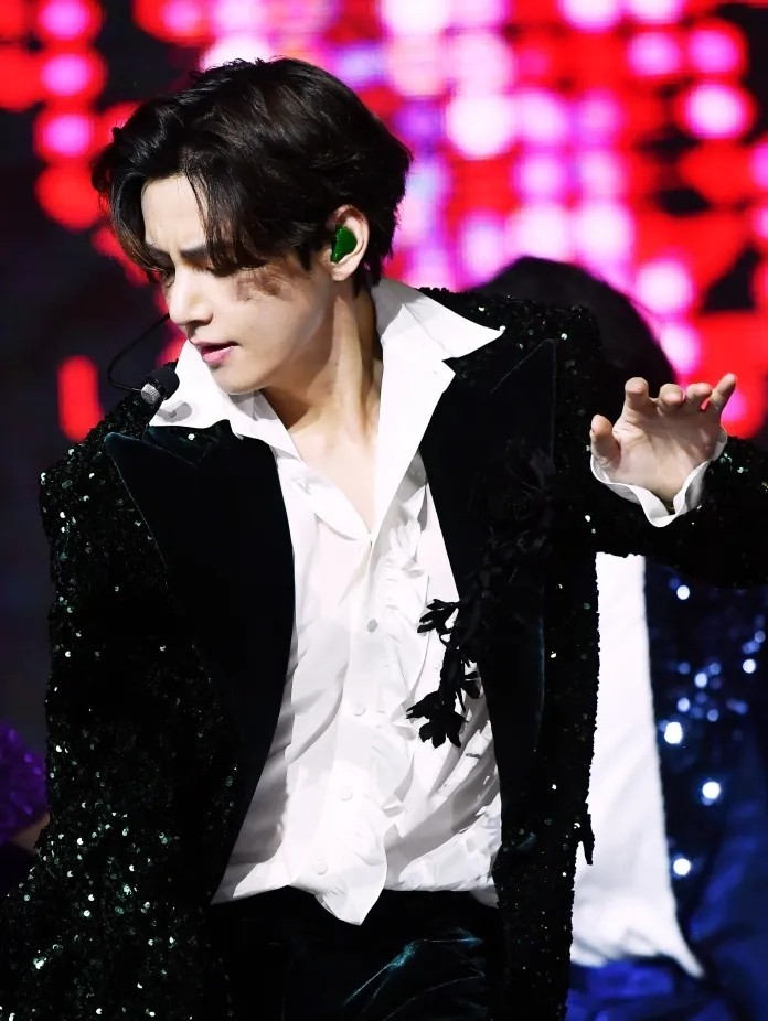 BTS V Performing on Stage / News1