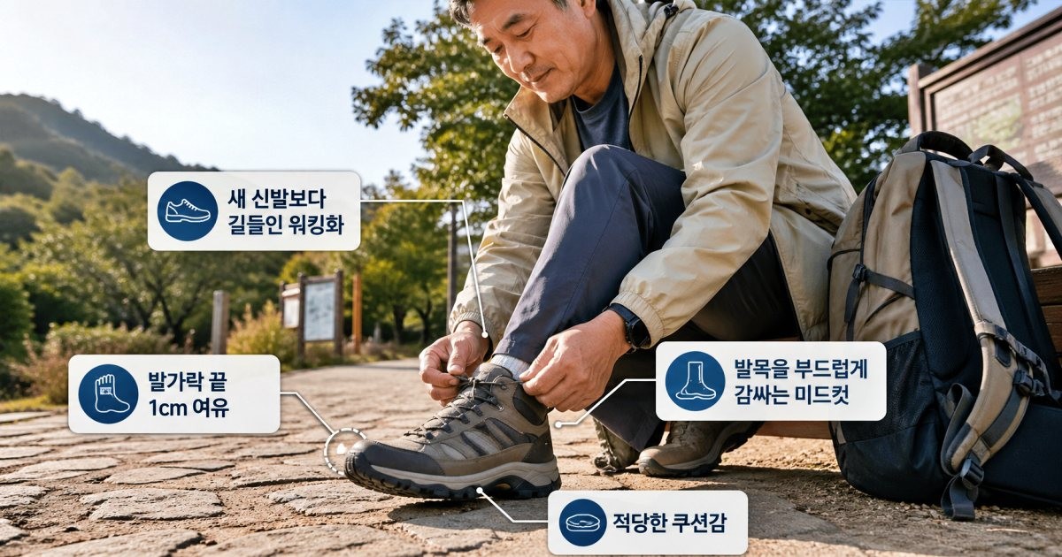 신발 선택 팁. 기사 이해를 돕기 위해 AI로 제작한 자료 이미지.