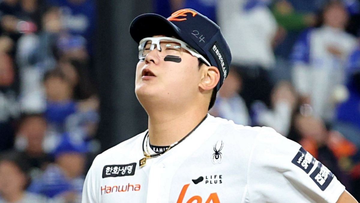 한화 이글스 김서현. / 뉴스1