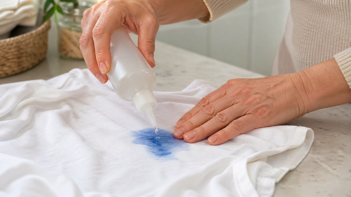 얼룩이 묻은 옷. 기사 이해를 돕기 위해 AI로 제작한 자료 이미지.