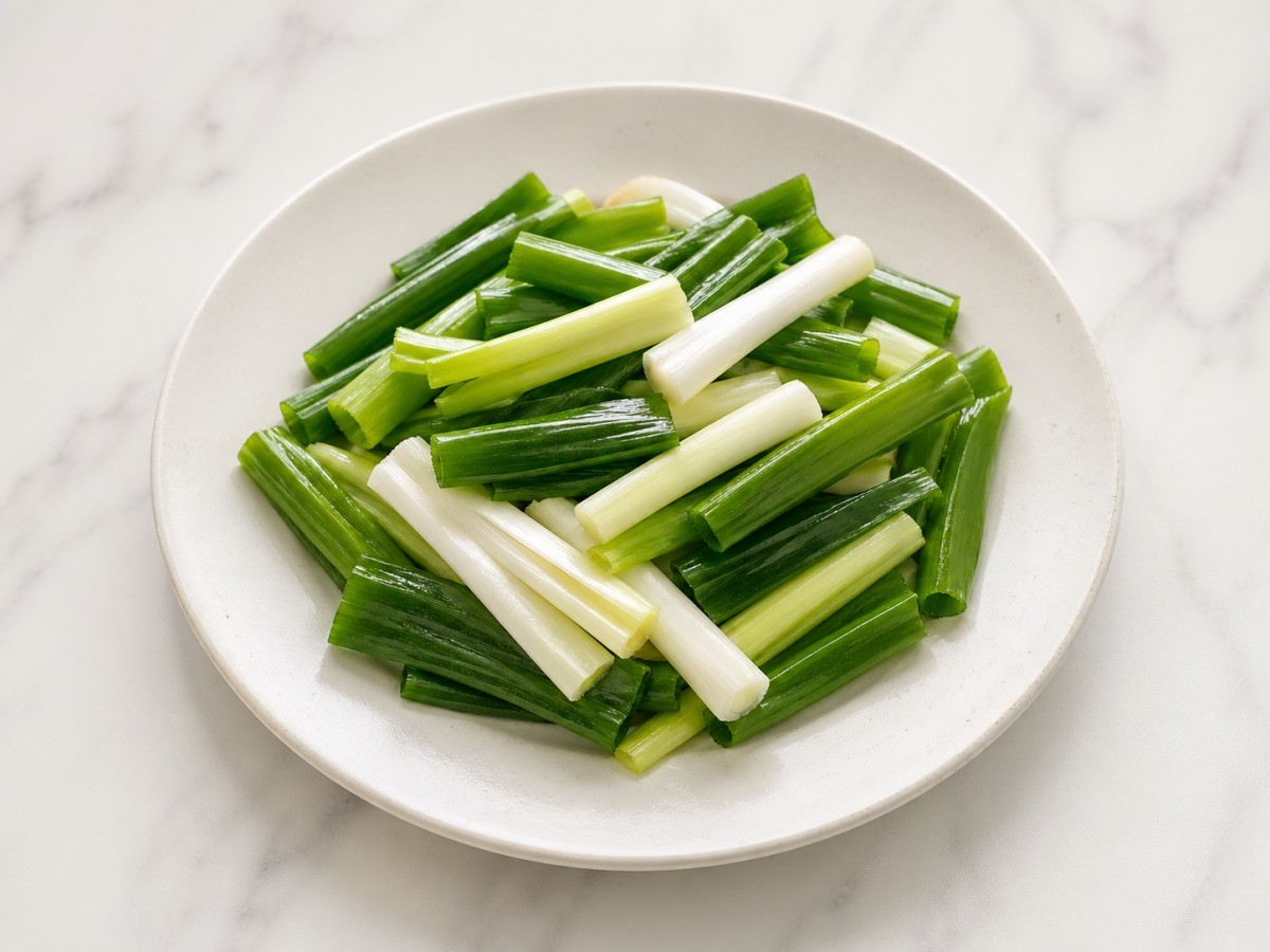 싱싱한 대파. 기사 이해를 돕기 위해 AI로 제작한 자료 이미지.