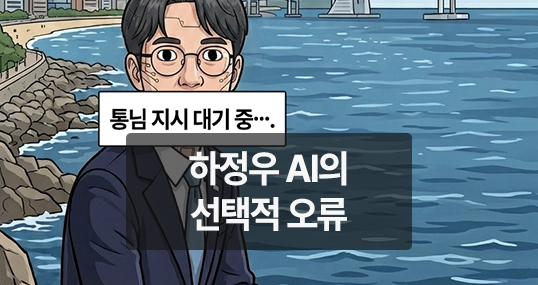 [위키만평] 하정우 AI의 선택적 오류