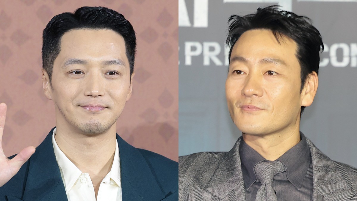 지난 2월 넷플릭스 영화 '파반느' 제작보고회 참석한 변요한 / 지난해 넷플릭스 시리즈 '자백의 대가' 시사회 참석한 박해수