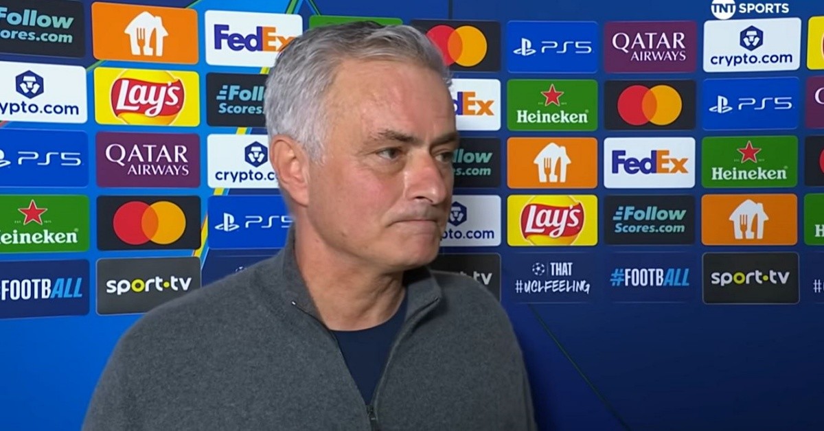 레알 마드리드의 차기 사령탑으로 조제 무리뉴(62) 벤피카 감독의 이름이 급부상하고 있다.  / 유튜브 'TNT Sports Football'