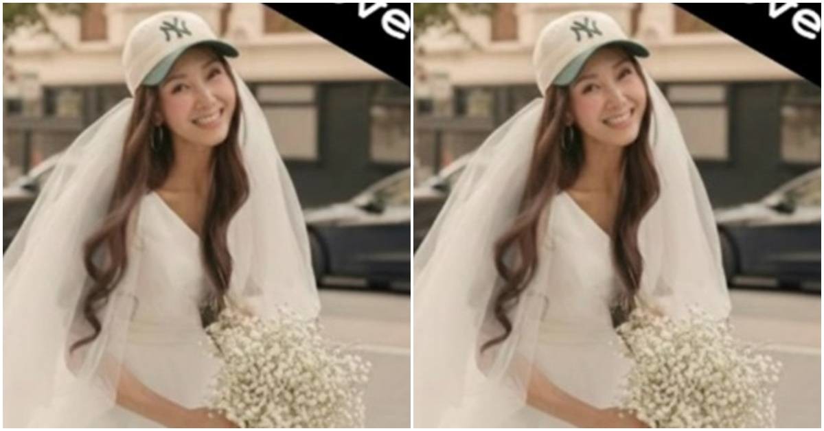 웨딩드레스 사진 올린 지나 / 지나 SNS