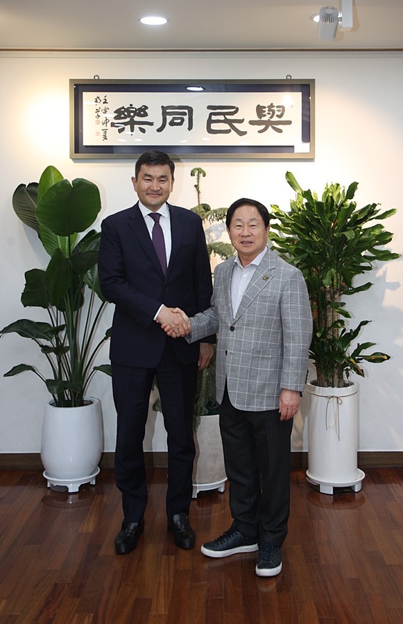 주광덕 남양주시장·몽골 대사 '맞손'…몽골문화촌 재개관 '글로벌 파트너십' 강화