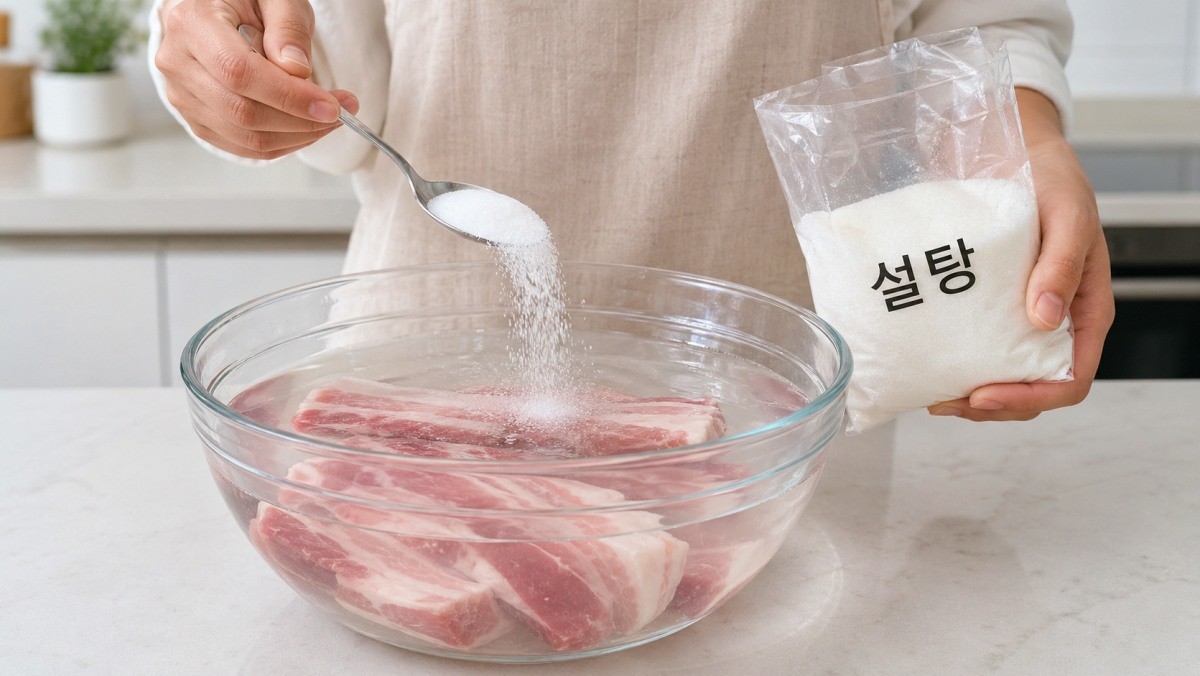 설탕물 해동. 기사 이해를 돕기 위해 AI로 제작한 자료 이미지.