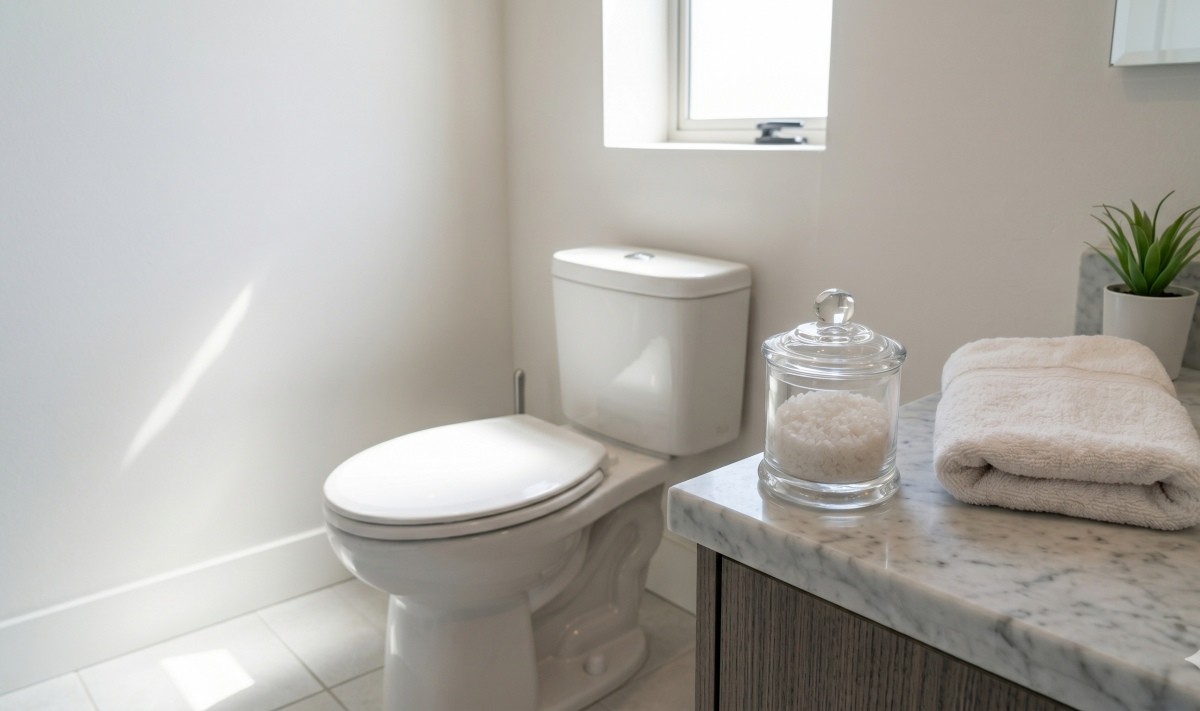 깨끗한 화장실. 기사 이해를 돕기 위해 AI로 제작한 자료 이미지.