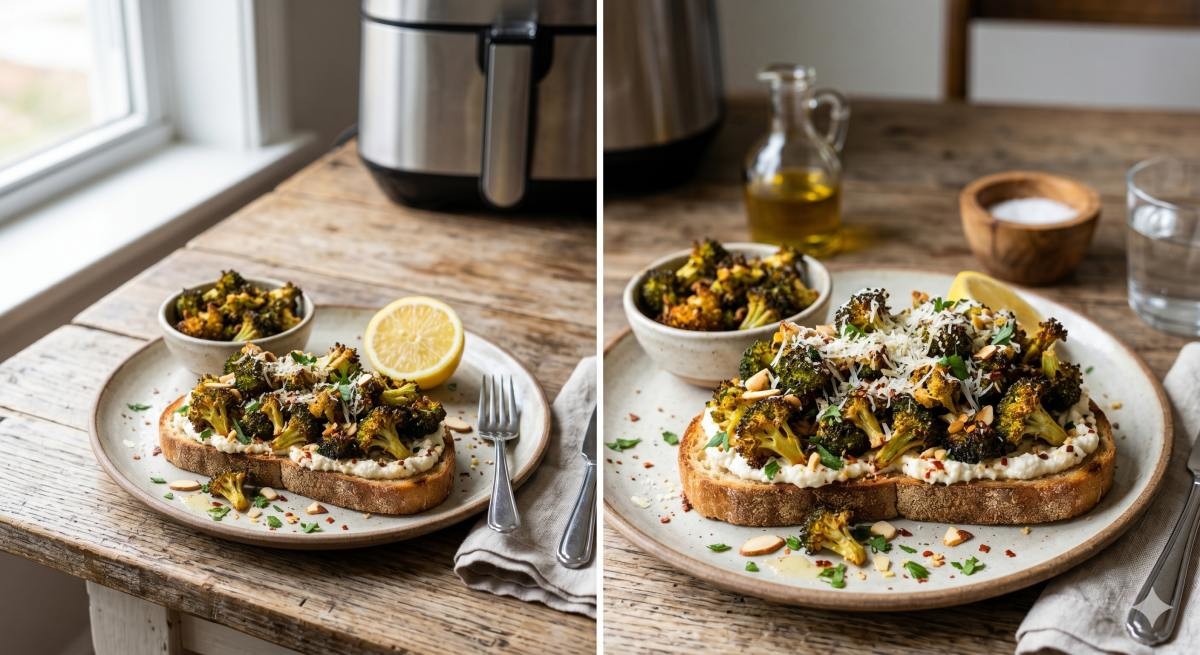 브로콜리 토스트 (AI로 제작)