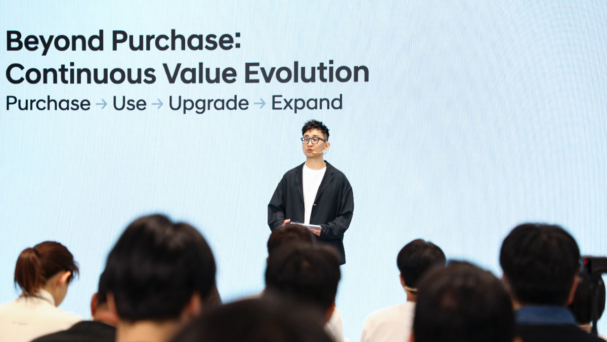 이종원 현대자동차·기아 Feature&CCS 사업부 전무가 오프닝 발표를 하고 있다. / 권혁재 PD