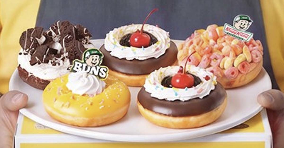 이름부터 골때린다... 심상찮은 비주얼의 크리스피크림 신상 도넛 4종