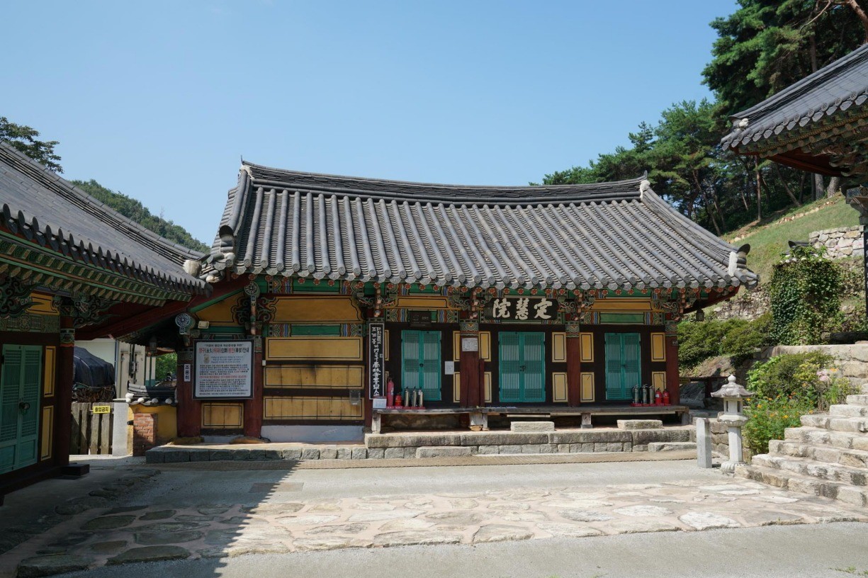 익산 숭림사 정혜원 전경 / 익산시