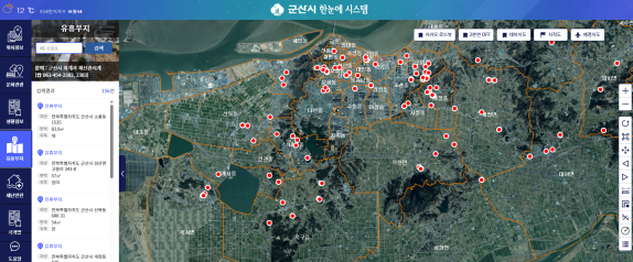 지도로 보는 한눈에 시스템 / 군산시