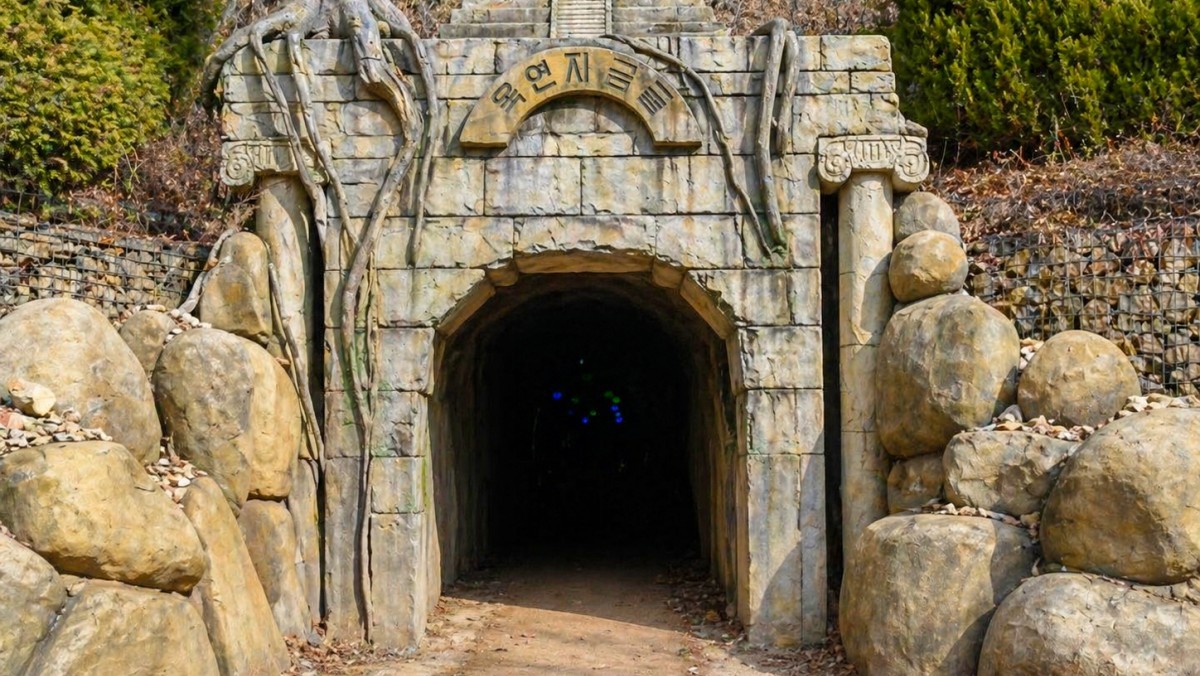 옥연지 금굴. / 달성군 공식 블로그, AI