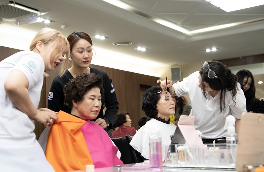 영진전문대 뷰티융합과, ‘뷰티플 동행’ 재능기부